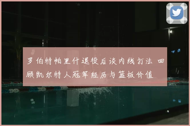 罗伯特帕里什退役后谈内线打法 回顾凯尔特人冠军经历与篮板价值